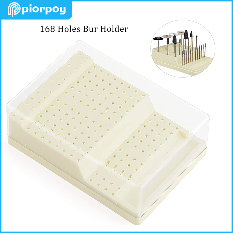 Tech Accessories Box - Plastikowy pojemnik na wiertła dentystyczne, stojak