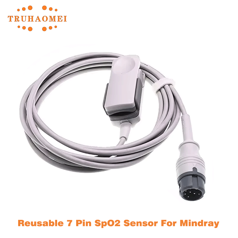 I Tech Accessories - 8-pinowy, wielokrotnego użytku czujnik SPO2 do