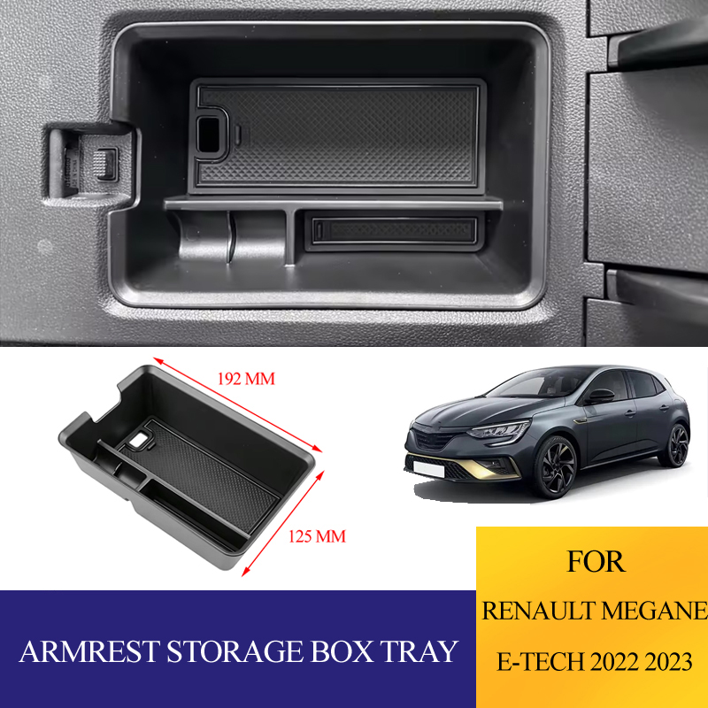 Tech Accessories Box - Schowek na podłokietnik samochodowy z ABS