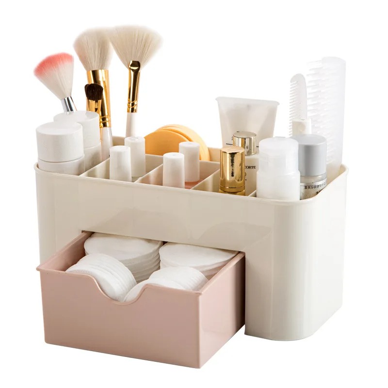 Tech Accessories Box - Nails Art Plastikowy pojemnik z organizerem