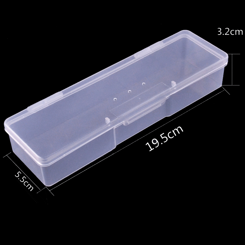 Tech Accessories Box - 1 sztuka przezroczyste puste pudełko do