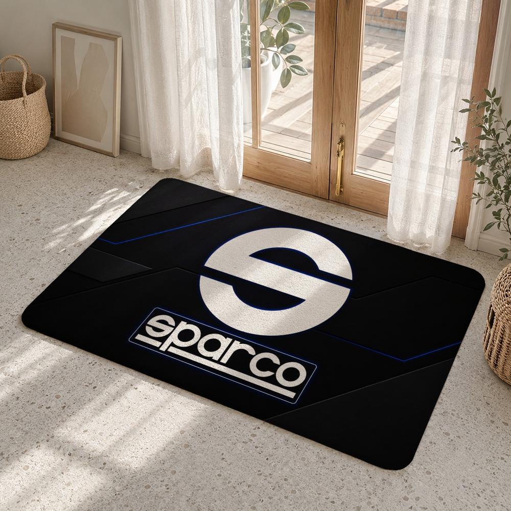 Tech Acc - Modna Mata Podłogowa S-Sparco z Motywem