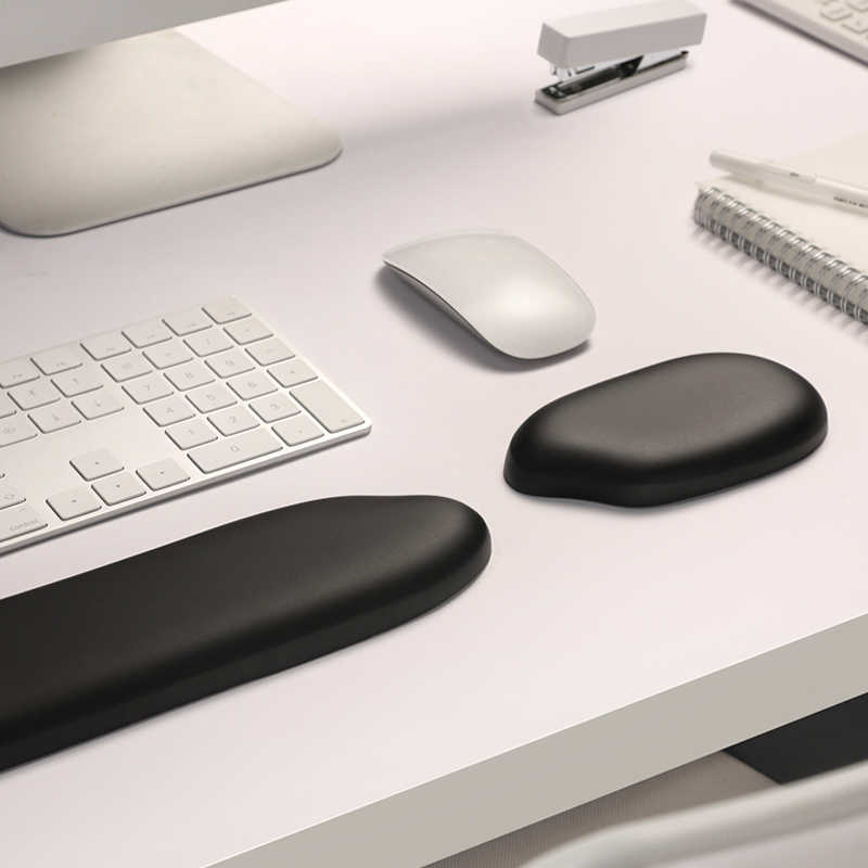 Rosowa silikonowa podkładka po – Keyboard Wrist Pad Leather recenzja i cena