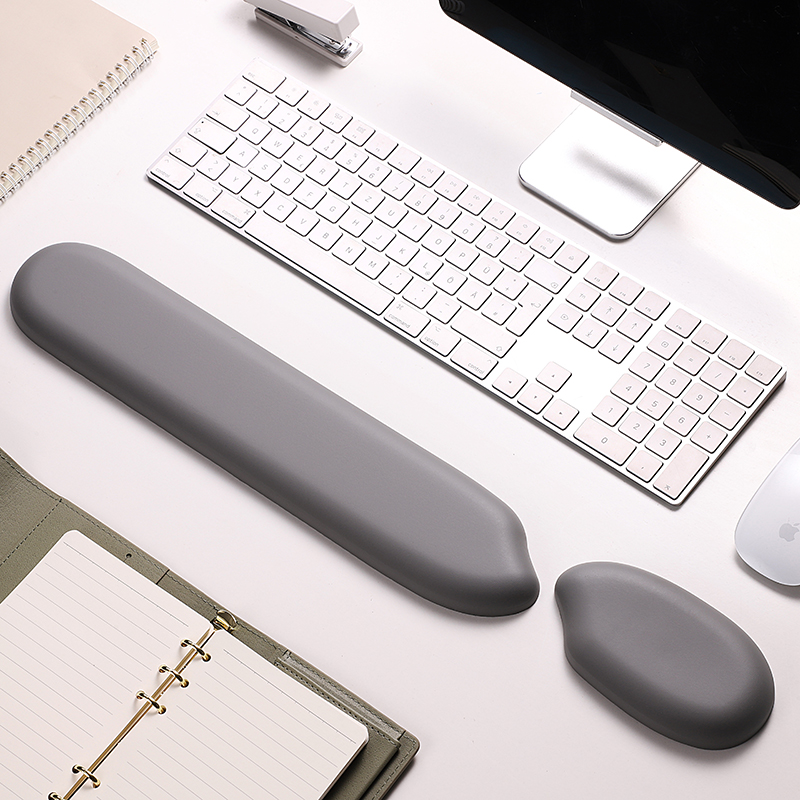 Rosowa silikonowa podkładka po – Keyboard Wrist Pad Leather recenzja i cena