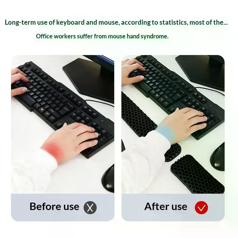 Ergonomiczna podkładka pod nad – Keyboard Wrist Pad Leather recenzja i cena